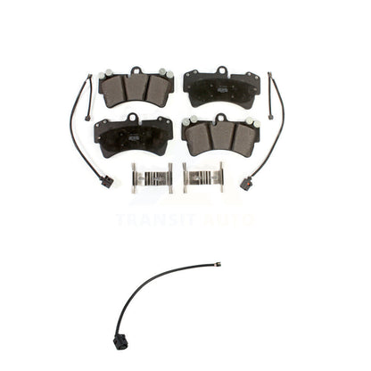 Semi-Metallic Disc Brake Pads And Extra Wear Sensors Front Kit For Audi Q7
