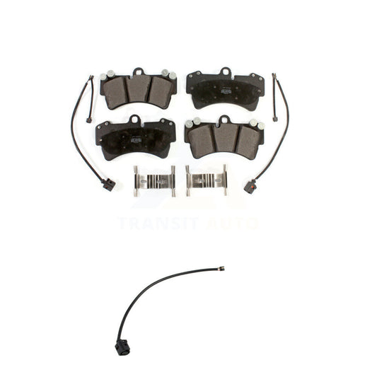 Semi-Metallic Disc Brake Pads And Extra Wear Sensors Front Kit For Audi Q7