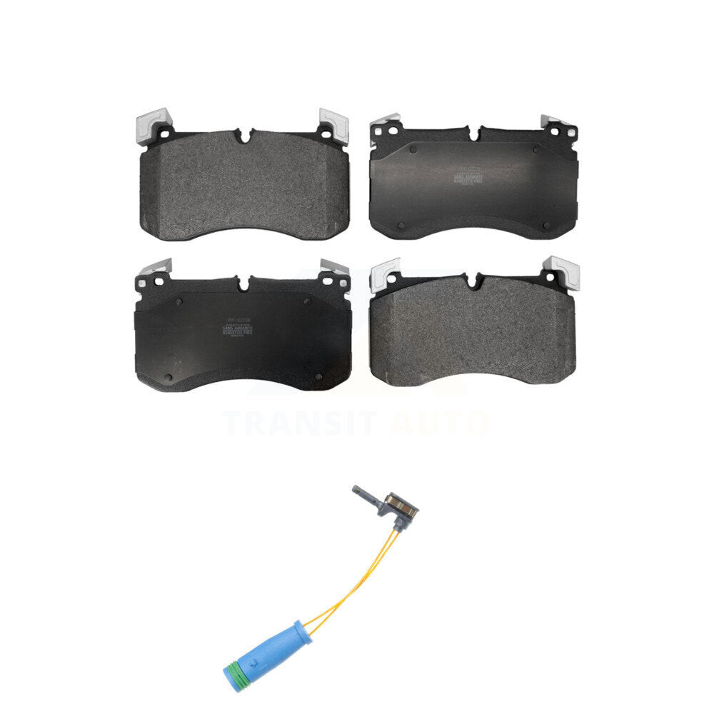 Semi-Metallic Brake Pad Wear Sensor Front Kit For Mercedes-Benz GLS450 GLS63 AMG
