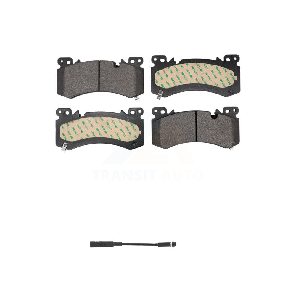 Semi-Metallic Brake Pad Wear Sensor Front Kit For Chevrolet Tahoe 3.0L/5.3L/6.2L