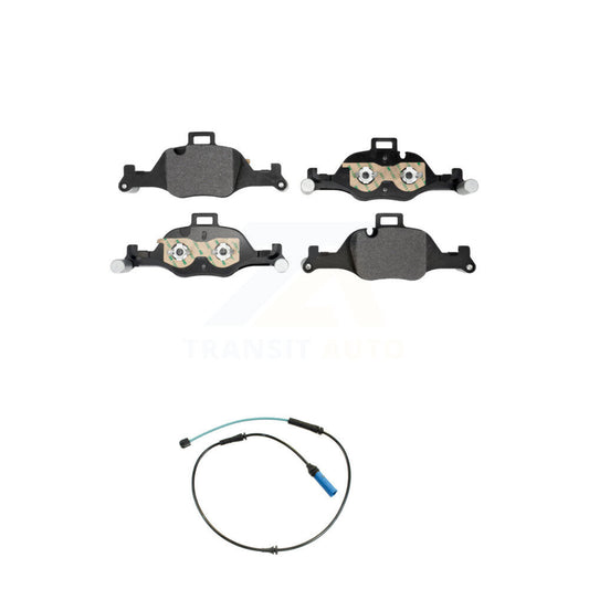 Semi-Metallic Brake Pad Wear Sensor Front Kit For BMW 530i xDrive 540i 530e 540d