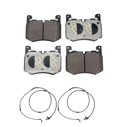 Semi-Metallic Brake Pad Wear Sensor Front Kit For Jaguar F-Pace Land Rover Range