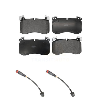 Semi-Metallic Brake Pad And Wear Sensor Front Kit For Mercedes-Benz G63 AMG 4.0L