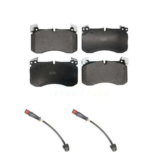 Semi-Metallic Brake Pad And Wear Sensor Front Kit For Mercedes-Benz G63 AMG 4.0L