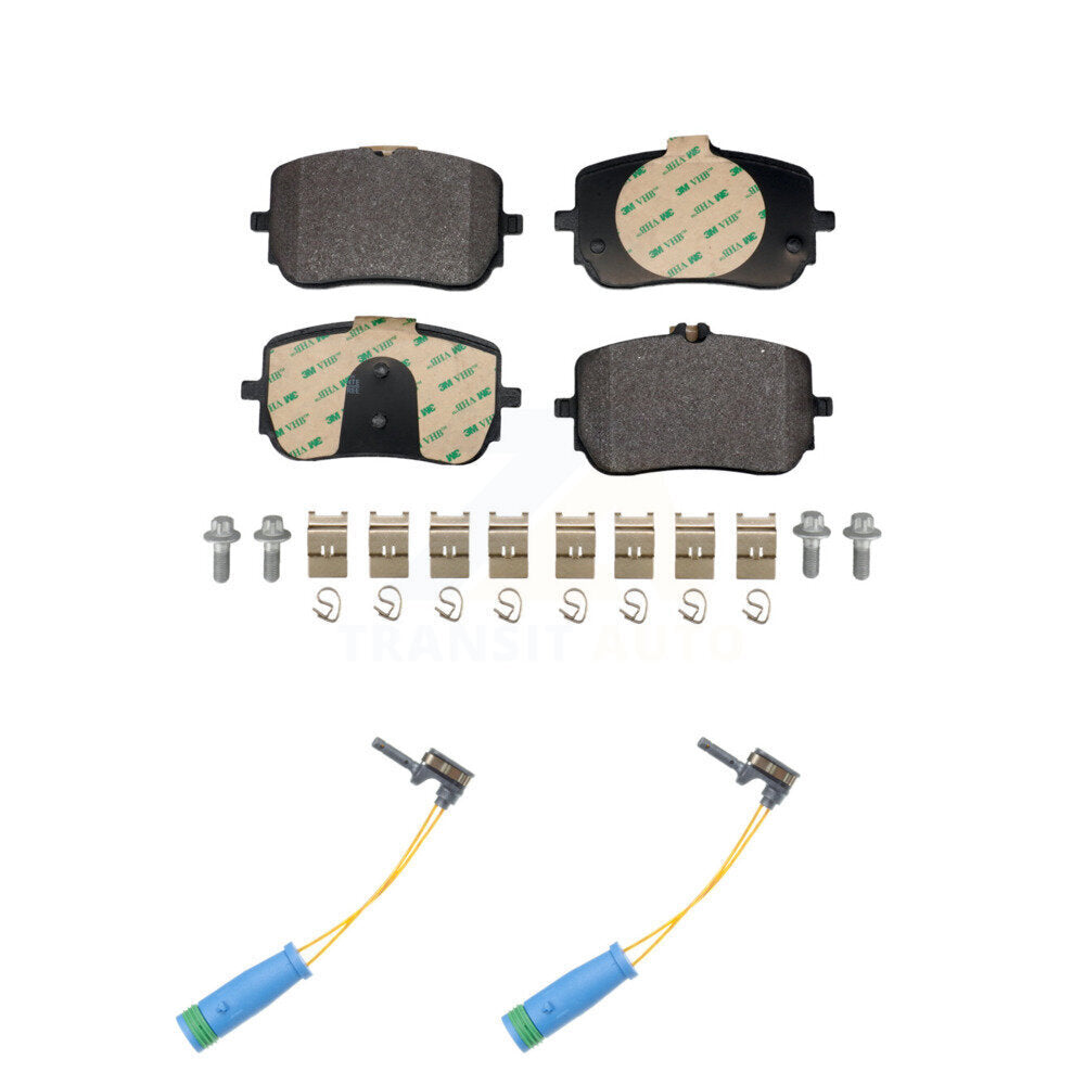 Semi-Metallic Disc Brake Pad Wear Sensor Front Kit For Mercedes-Benz A220 CLA250