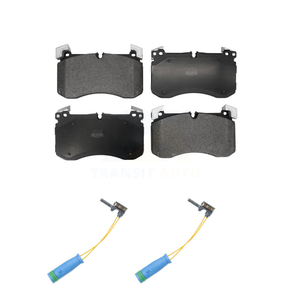 Semi-Metallic Brake Pad Wear Sensor Front Kit For Mercedes-Benz GLS450 GLS63 AMG