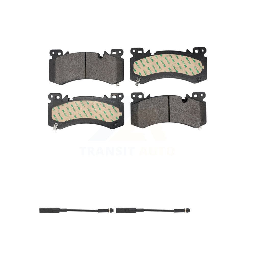 Semi-Metallic Brake Pad Wear Sensor Front Kit For Chevrolet Tahoe 3.0L/5.3L/6.2L