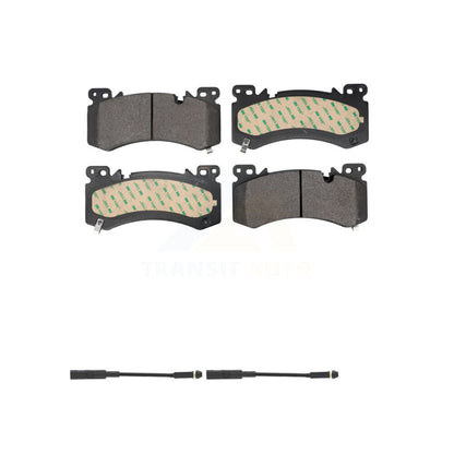 Semi-Metallic Brake Pad Wear Sensor Front Kit For Chevrolet Tahoe 3.0L/5.3L/6.2L
