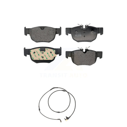 Semi-Metallic Brake Pad & Wear Sensor Rear Kit For Land Rover Range Velar Jaguar