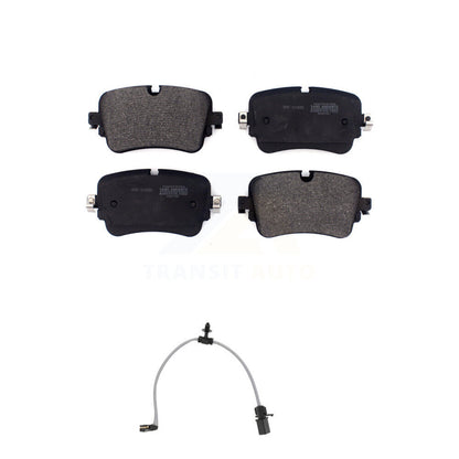 Semi-Metallic Brake Pad And Wear Sensor Rear Kit For 2019 Audi e-tron Quattro -L