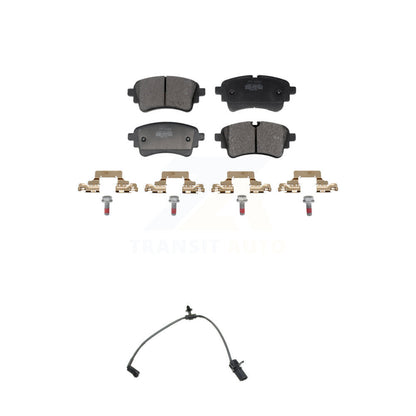 Semi-Metallic Brake Pad Wear Sensor Rear Kit For Audi A5 Sportback A4 Quattro S5