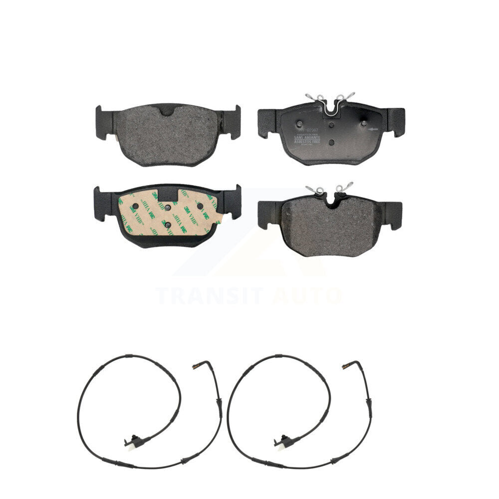 Semi-Metallic Brake Pads Wear Sensor Rear Kit For Jaguar F-Pace Land Rover Range