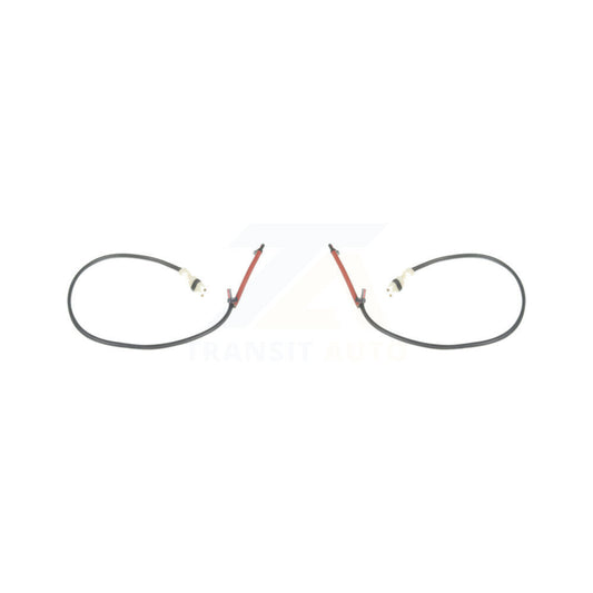Brake Pads Wear Sensor (2 Pack) Front For Porsche 911 w o Ceramic Rotors