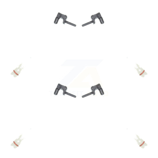 Brake Pads Wear Sensor (4 Pack) Front Rear For Chrysler Crossfire 3.2L