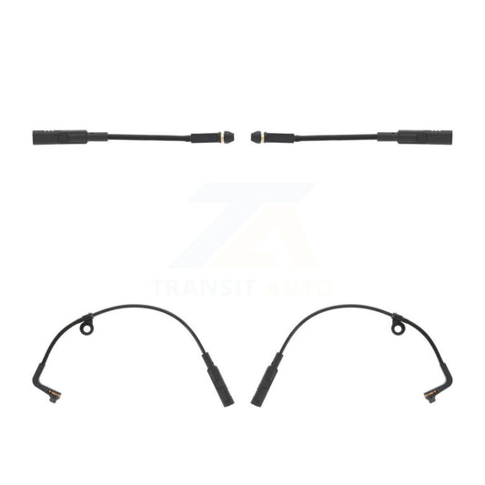 Brake Pads Wear Sensor (4 Pack) Front Rear For GMC Chevrolet Silverado 1500 XL