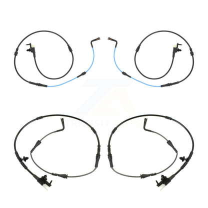 Brake Pads Wear Sensor (4 Pack) Front Rear For Jaguar XE XF
