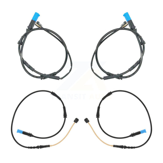 Brake Pads Wear Sensor (4 Pack) Front Rear For BMW X4