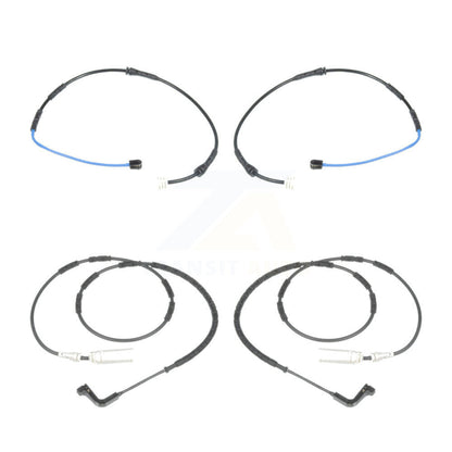 Brake Pads Wear Sensor (4 Pack) Front Rear For BMW 135i 135is 3.0L