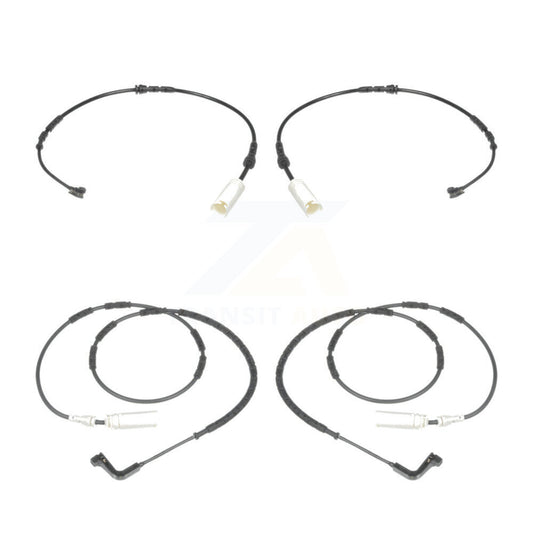 Brake Pads Wear Sensor (4 Pack) Front Rear For BMW 128i 3.0L