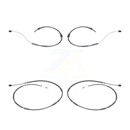 Brake Pads Wear Sensor (4 Pack) Front Rear For BMW X1