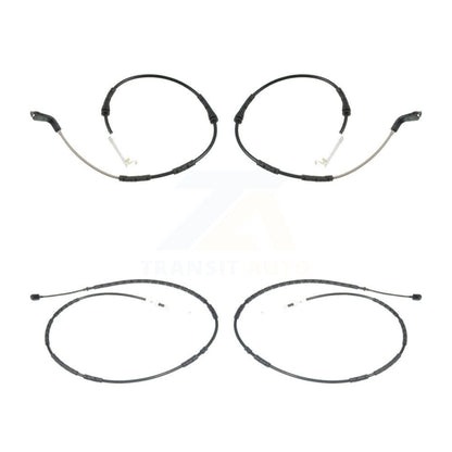 Brake Pads Wear Sensor (4 Pack) Front Rear For 2013-2015 BMW X1 3.0L