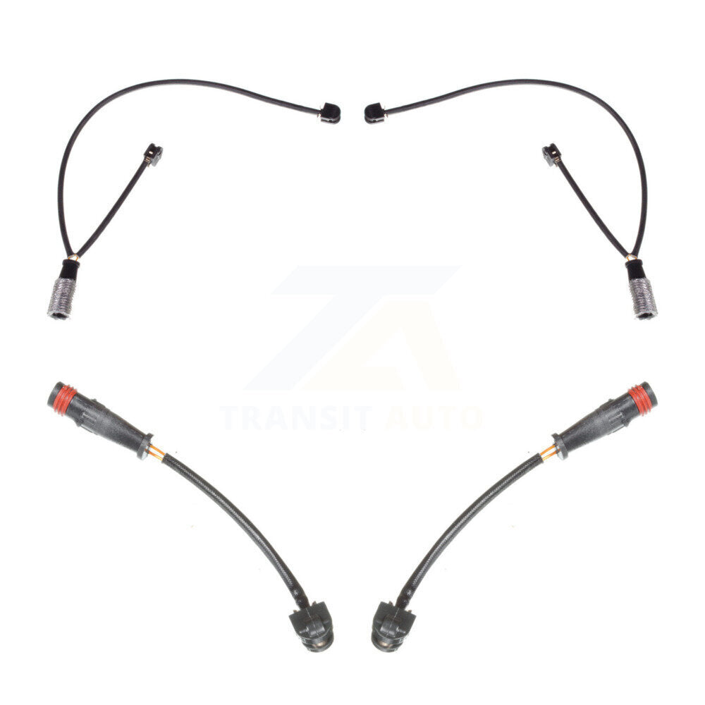 Brake Pads Wear Sensor (4 Pack) Front Rear For 14 Mercedes-Benz CLS63 AMG S 5.5L