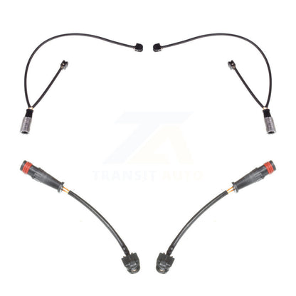 Brake Pads Wear Sensor (4 Pack) Front Rear For 14 Mercedes-Benz CLS63 AMG S 5.5L