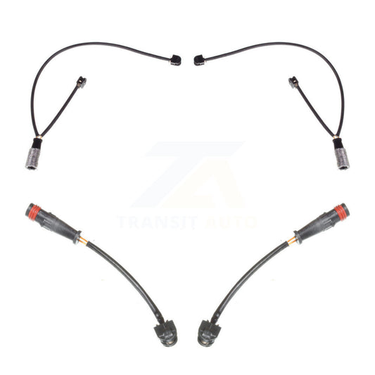 Brake Pads Wear Sensor (4 Pack) Front Rear For 14 Mercedes-Benz CLS63 AMG S 5.5L