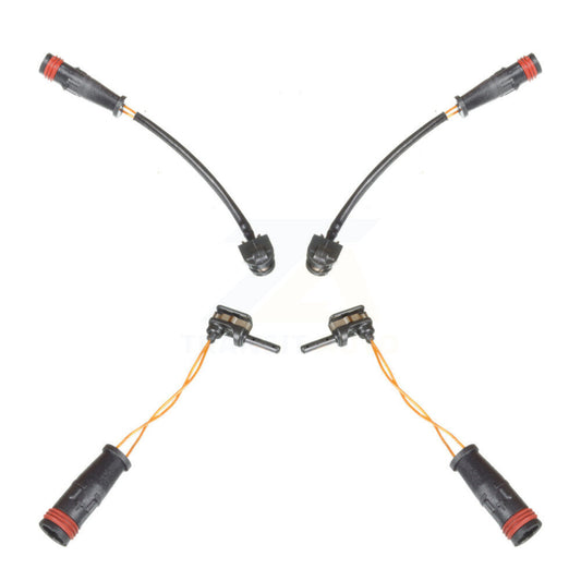 Brake Pads Wear Sensor (4 Pack) Front Rear For Mercedes-Benz S550 SL500 S63 AMG