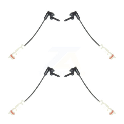 Brake Pads Wear Sensor (4 Pack) Front Rear For Mercedes-Benz E320 SLK230 SL500