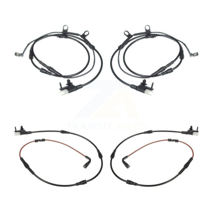 Brake Pads Wear Sensor (4 Pack) Front Rear For Land Rover Range Sport