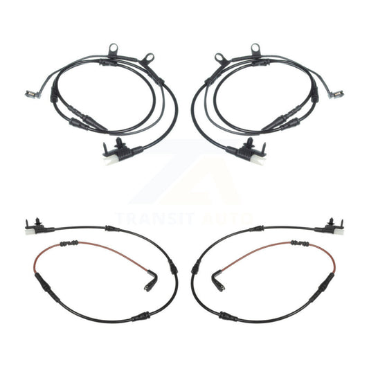 Brake Pads Wear Sensor (4 Pack) Front Rear For Land Rover Range Sport