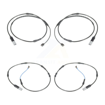 Brake Pads Wear Sensor (4 Pack) Front Rear For BMW 528i 650i 535i xDrive Gran B6