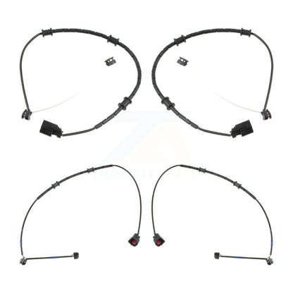 Brake Pads Wear Sensor (4 Pack) Front Rear For Jaguar F-Type XKR