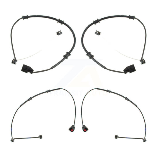 Brake Pads Wear Sensor (4 Pack) Front Rear For Jaguar F-Type XKR