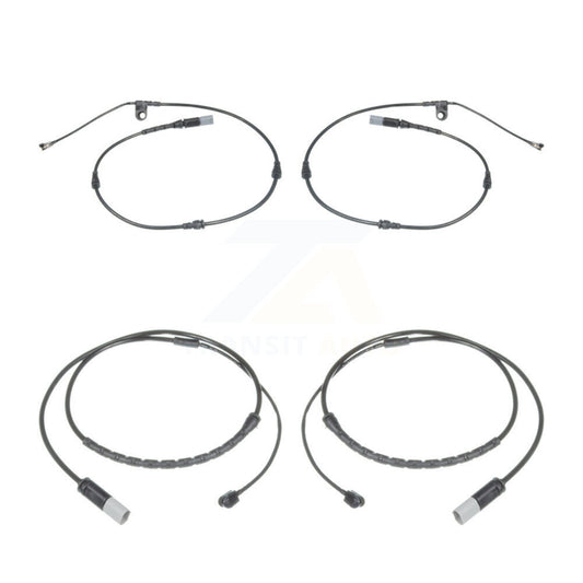 Brake Pads Wear Sensor (4 Pack) Front Rear For 15-16 BMW X5 xDrive35d with 3.0L