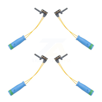 Brake Pads Wear Sensor (4 Pack) Front Rear For Mercedes-Benz C300 GLC300 C43 AMG