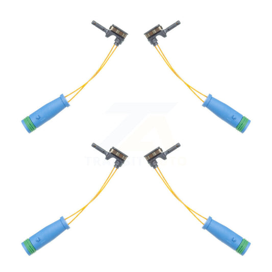 Brake Pads Wear Sensor (4 Pack) Front Rear For Mercedes-Benz C300 GLC300 C43 AMG
