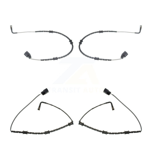 Brake Pads Wear Sensor (4 Pack) Front Rear For Jaguar XJ XJR