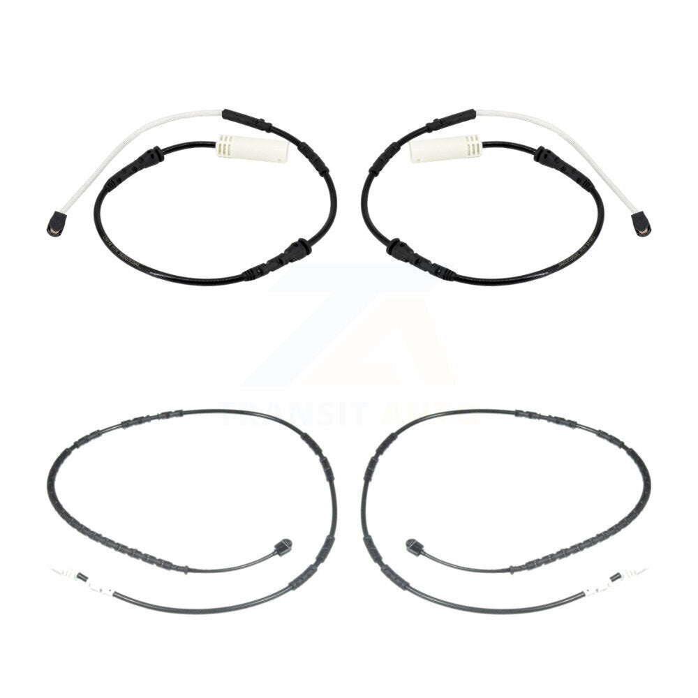 Brake Pads Wear Sensor (4 Pack) Front Rear For BMW 328i xDrive 335i 335is 335d
