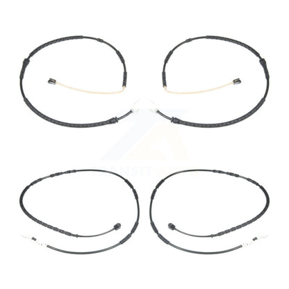 Brake Pads Wear Sensor (4 Pack) Front Rear For 2012 BMW 328i xDrive 3.0L