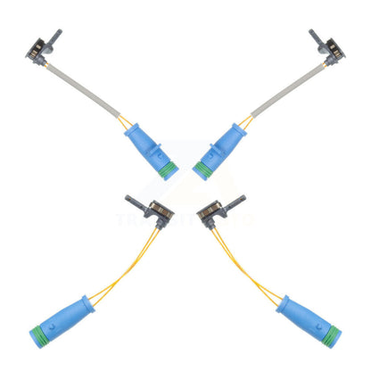 Brake Pads Wear Sensor (4 Pack) Front Rear For Mercedes-Benz E53 AMG CLS53 SL63