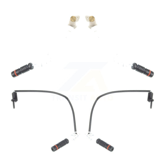 Brake Pads Wear Sensor (4 Pack) Front Rear For Mercedes-Benz ML320 ML350 ML430