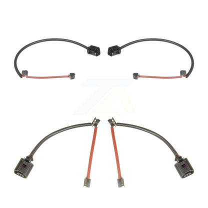 Brake Pads Wear Sensor (4 Pack) Front Rear For Audi Q7 Porsche Cayenne Touareg