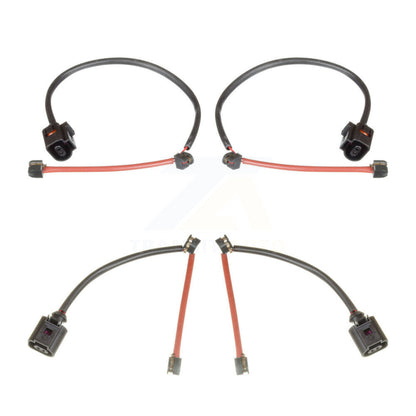 Brake Pads Wear Sensor (4 Pack) Front Rear For Porsche Cayenne