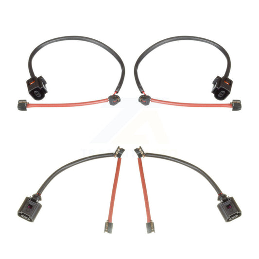 Brake Pads Wear Sensor (4 Pack) Front Rear For Porsche Cayenne