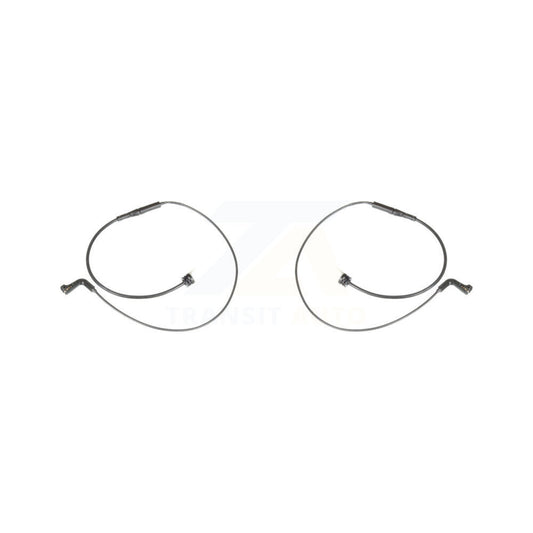 Brake Pads Wear Sensor (2 Pack) Rear For BMW 530xi 535i xDrive 535xi 525i