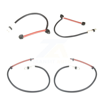 Brake Pads Wear Sensor (2 Pack) Front Rear For Porsche 911 w o Ceramic Rotors