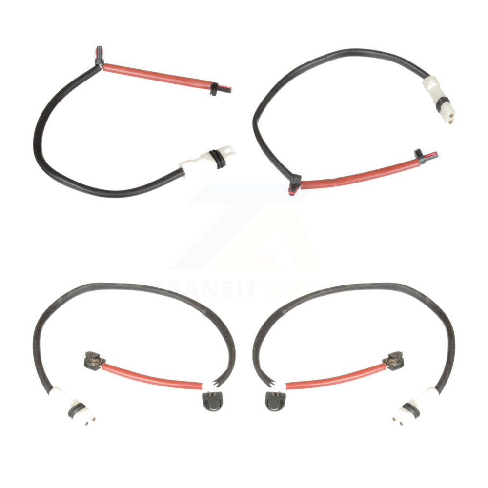 Brake Pads Wear Sensor (2 Pack) Front Rear For Porsche 911 w o Ceramic Rotors