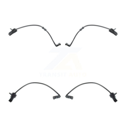 Brake Pads Wear Sensor (4 Pack) Front Rear For 2017-2018 Audi S7 4.0L